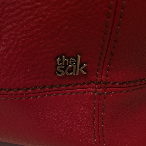 The Sak Cherry Red Shoulder Bag - Picture 2 of 6